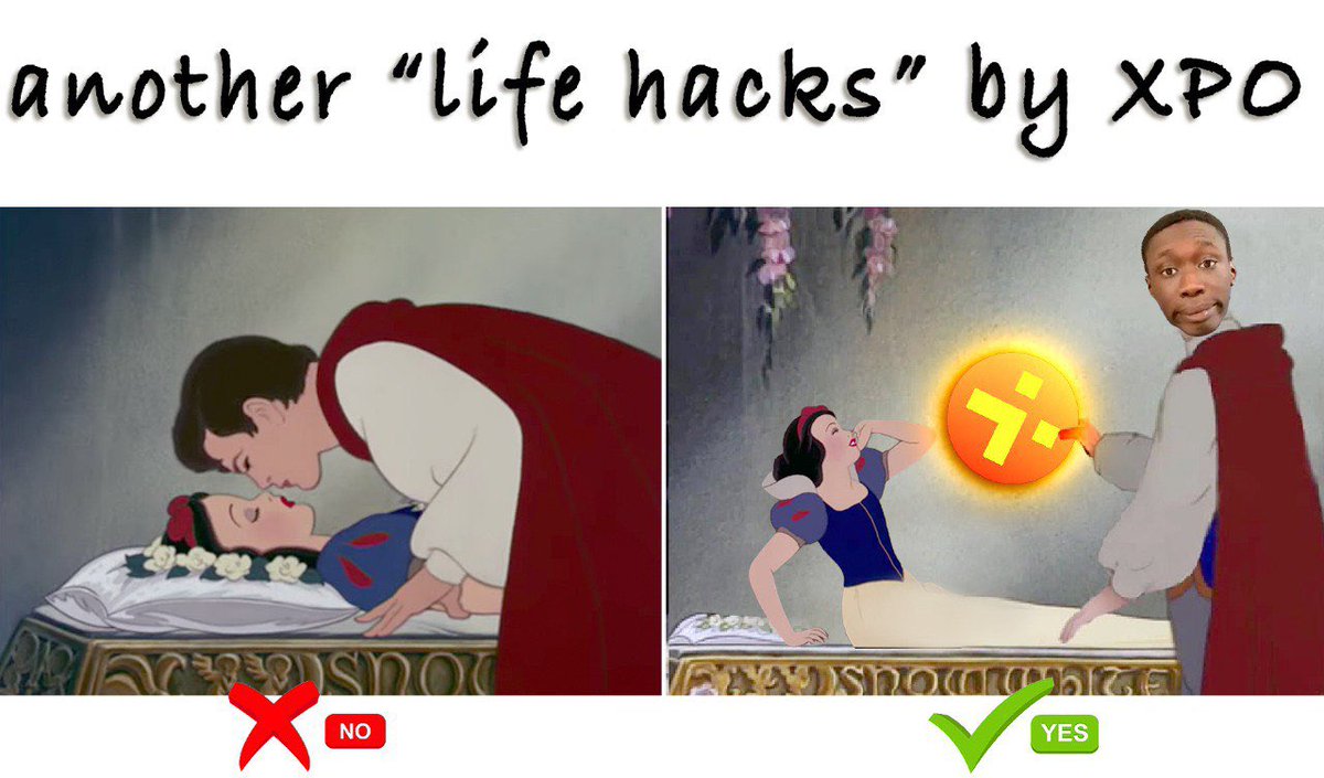 We found another way to wake up Snow White 🤣🤣
#XPO #Binancechain #Xpool