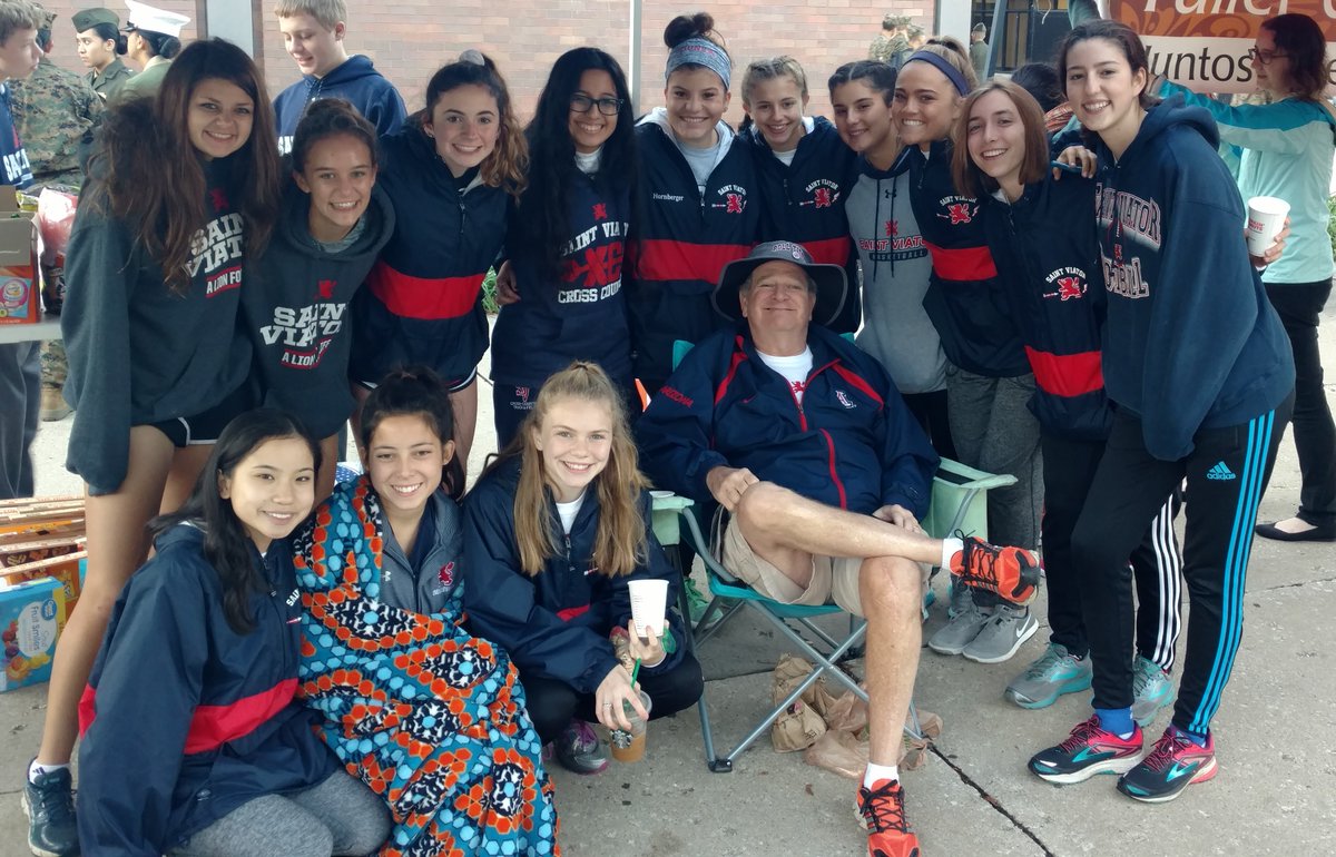 LadyLionsXC's tweet photo. Coach "Chip" Curtin was proud of his girls and their accomplishments.  Slow to anger, quick to make a joke, and always there to talk with.  Thanks for everything, Coach Chip.  You are missed. https://t.co/1fDMkFZVlv
