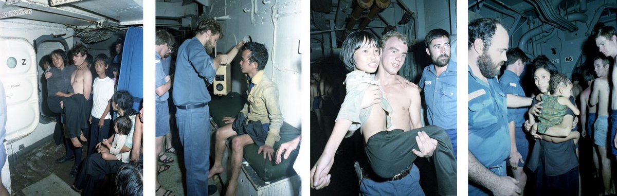 Next Monday at 20:00 (8 pm) the ABC’s Australian Story will be airing an episode concerning the RAN’s rescue of 99 Vietnamese refugees by HMAS Melbourne in 1981. This human interest story will resonate with many I’m sure facebook.com/ABCAustralianS…
