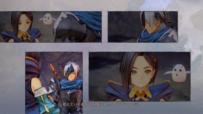 んぱ Npa テイルズオブアライズ体験版やってみた 今回キャラクターデザイン が 岩本稔 さんなのですが 今までの 藤島康介 いのまたむつみ さんの絵のイメージは踏襲というか似てるので ああテイルズシリーズっぽいな というイメージは壊れて