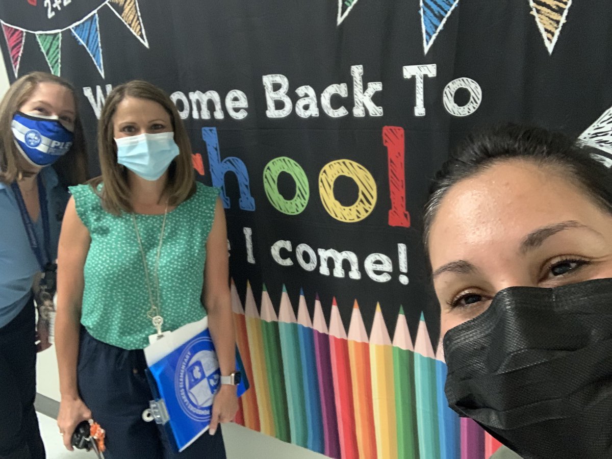 MsFossella's tweet photo. At PLE we are ready to welcome back our scholars ❤️#BCPSFirst #MicrosoftEDU #ShowcaseSchool @sofl_teacher @elina_seguin https://t.co/mIjjLQEip1
