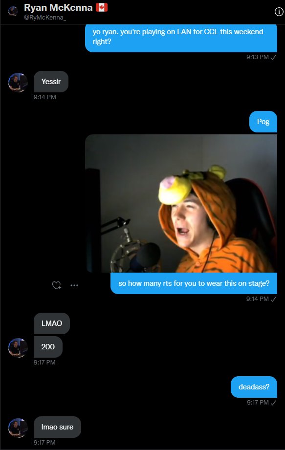 HooNJosh's tweet photo. AYO. WE NEED 200 RTS BY THIS SATURDAY NIGHT @CCLR6S @GoobyR6 https://t.co/GN9TLQs1eW