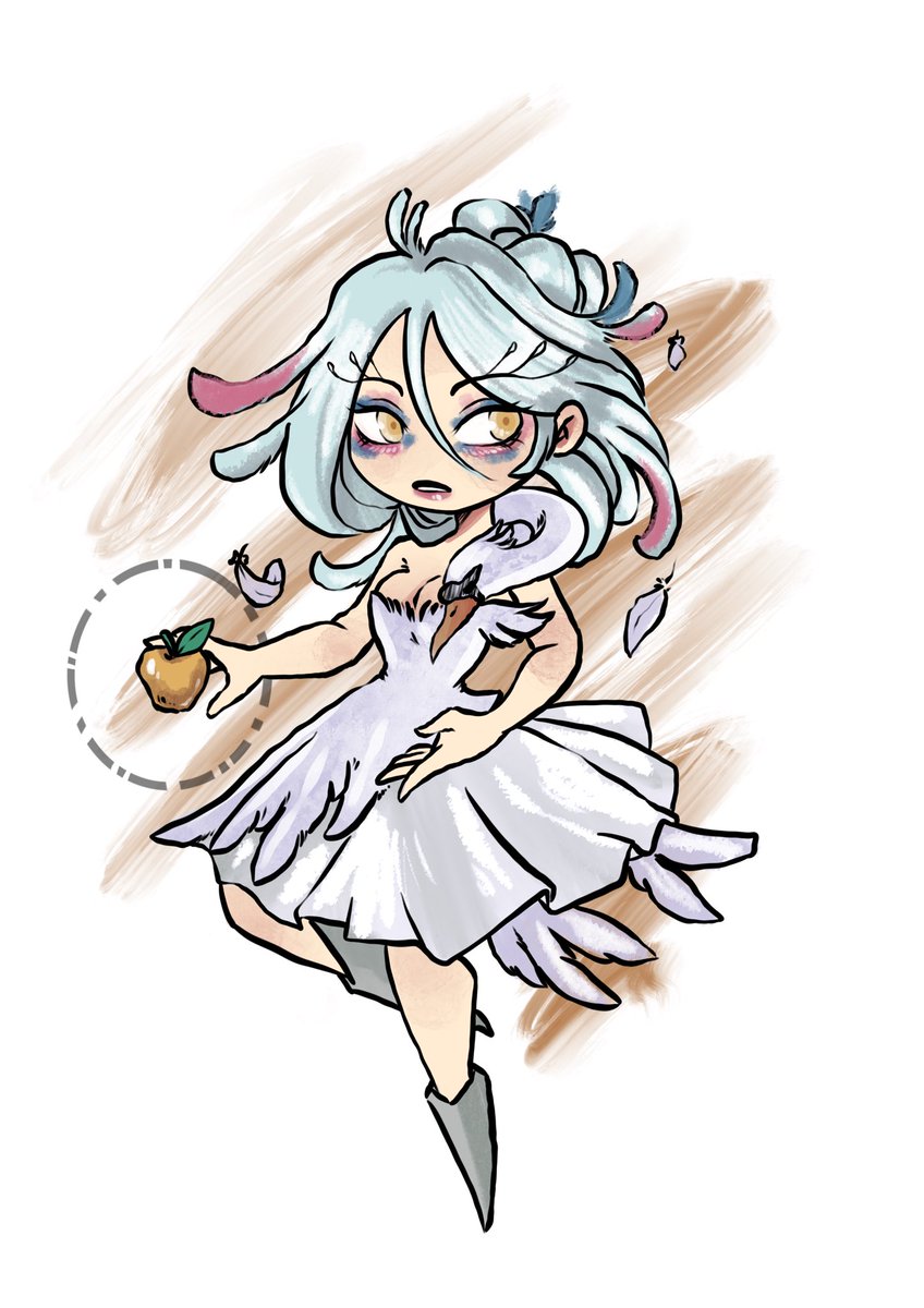 All hail Chibi Queen Lavaleen!  <a href="/ArcaneMoonArt/">ArcaneMoon</a> !!! Chibi drop 1 of 5!
#queen #characterart #fantasy #chibi #chibiart