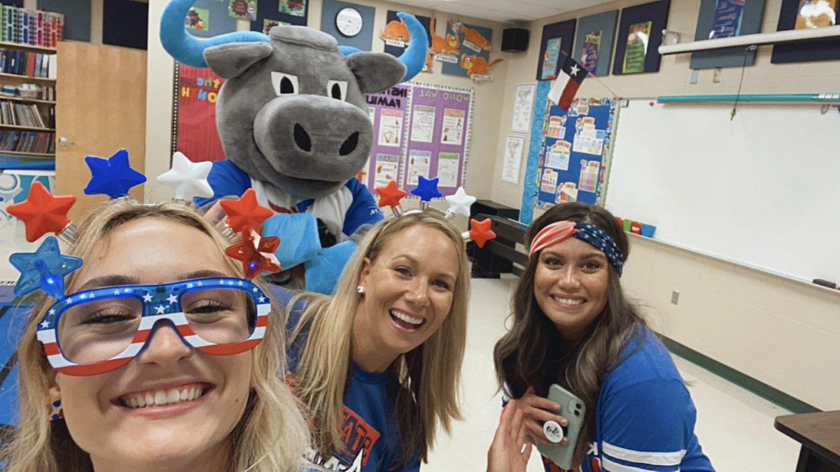 Convocation looked different this year but still had a blast being with our staff &amp; getting everyone pumped up for a new year! ❤️🤍 #LeadTheCharge #NISDReunited <a href="/NISDKallison/">Kallison Elementary</a> <a href="/NISD/">Northside ISD</a>