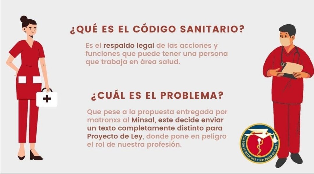 Giselcml19's tweet photo. LA MATRONERÍA SE DEFIENDE✊🏼❤️🤱🏻

#movilizacionnacionaldematroneria #matroneriamovilizada #Noalcodigosinelrojo #matronxsenalerta #rojoenalerta https://t.co/CKZc7DBoKz