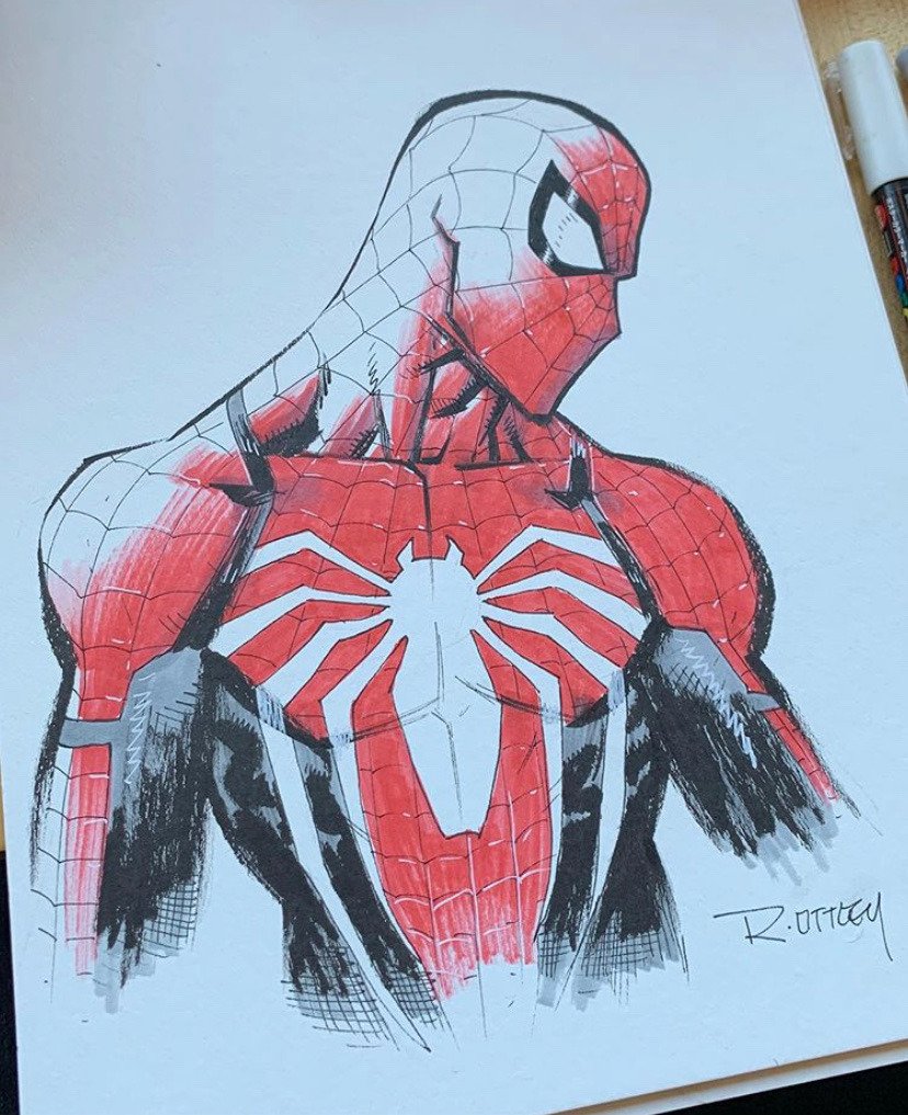 RT @theaginggeek: Spider-Man PS4 by @RyanOttley
#SpiderMan https://t.co/y77qhgkdbC