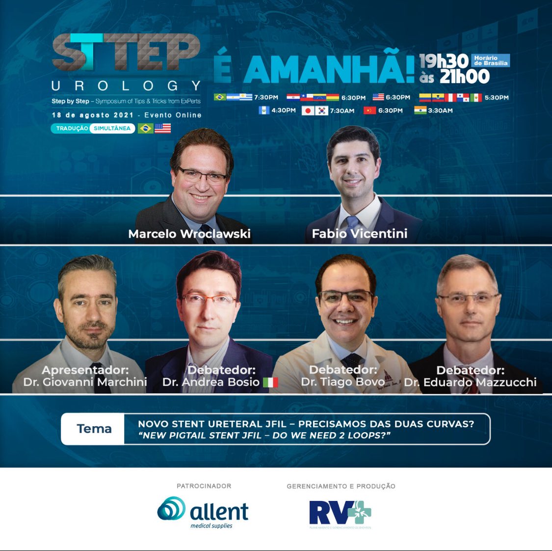 Já conhece o JFil? Vale participar do STTEP! #allentmedical #rocamed #otumedical #urologia #jfil