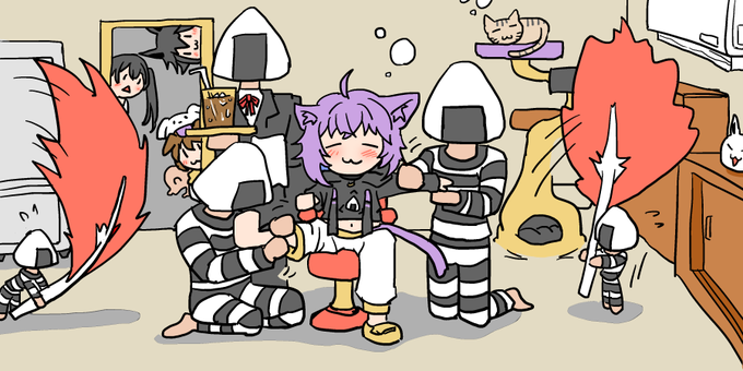 「prison clothes」 illustration images(Latest｜RT&Fav:50)