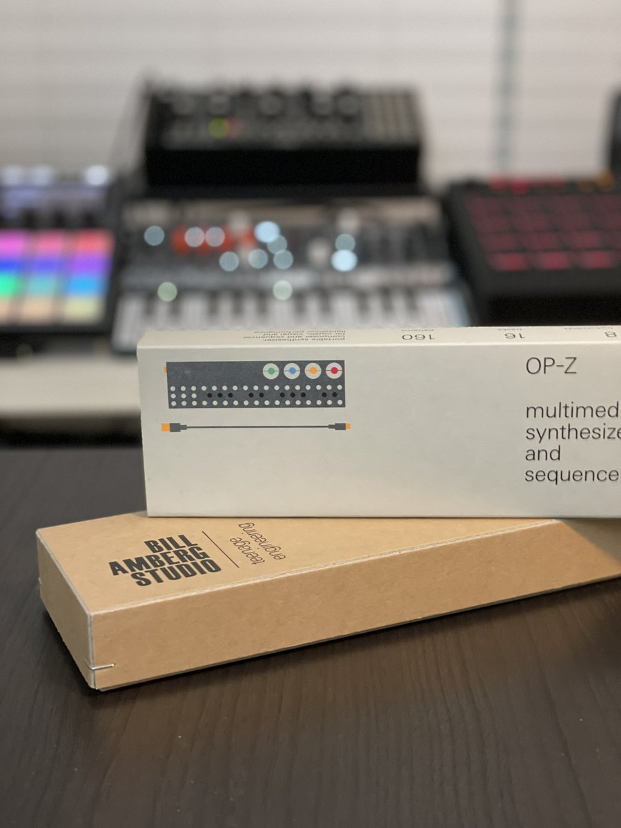 Help me welcome the newest addition to my DAWLESS family.
<a href="/jugendingenieur/">teenage engineering</a> #opz #dawless #teenageengineering