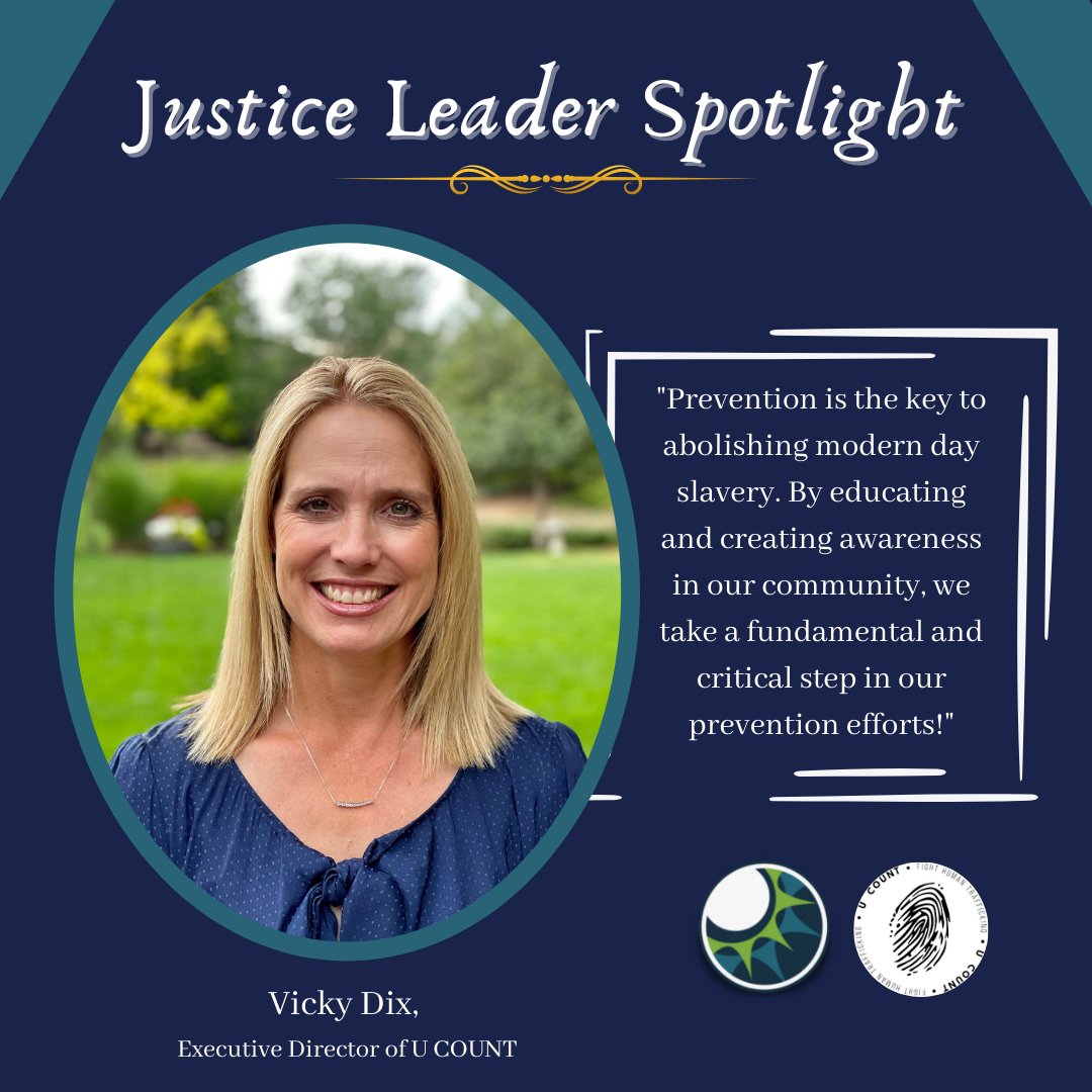 NoCoHTS's tweet photo. Today, we are thrilled to highlight Vicky Dix, Executive Director of U COUNT at Timberline Church, Fort Collins.⁠ Vicky and U COUNT fight global and local sex trafficking through prevention, awareness, and rescue. @UCOUNTNoCo https://t.co/UVomnjWqp8