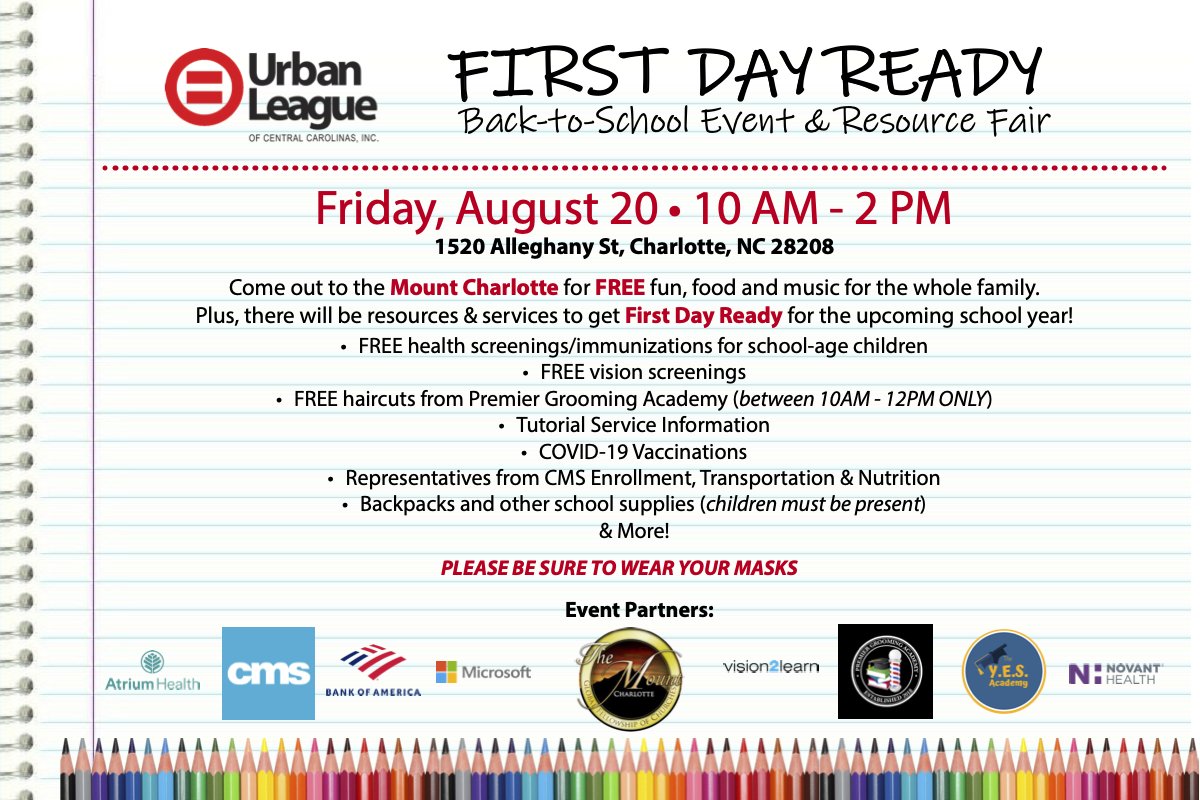 DigiBridgeUS's tweet photo. Our friends at @ULCC704 are hosting a #BackToSchool Resource Fair this Friday 8/20 from 10 AM - 2 PM! Check out the details below and share with friends and family who may find this helpful! https://t.co/U7XS2woqBa