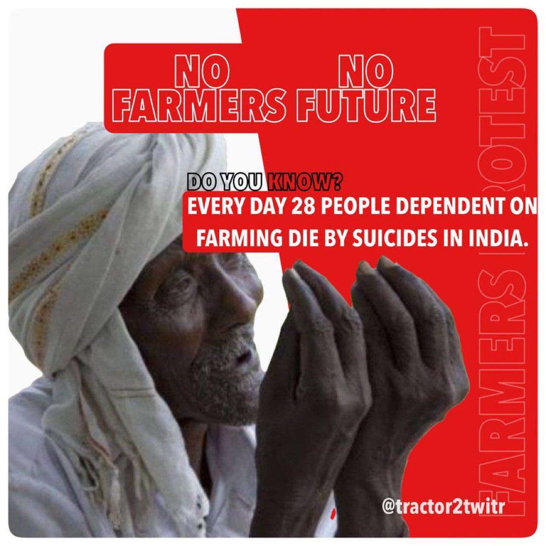 itsBrarBaby's tweet photo. Farmers haven’t asked the government for this transformation of agriculture sector. So Modi must face the consequences patiently without humiliating the farmers.

#FarmersProtest 

 #NoFarmers_NoFuture https://t.co/QNrnfmRONI