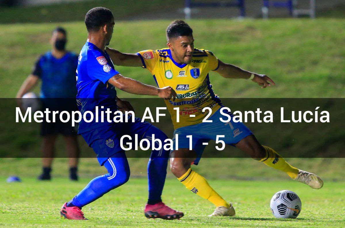 LigaBantrab's tweet image. ⌛¡Fin del juego!

🇵🇷 #MetropolitanFA 1 - 2 #SantaLucía 🇬🇹

Resultado Global: 1 - 5

¡Bien @FC_Cotz! 🙌👏🥳🎊🎉💥🐆💪🇬🇹

#SCL21🏆