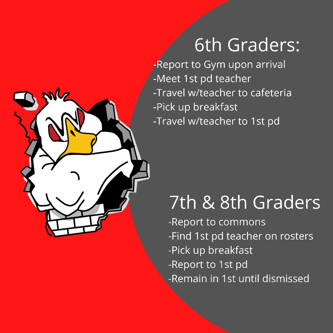 Goslins the time has come to spread your wings and take flight, but first let’s make sure we know where we’re SOARing to…#gccisd #growinggoslins #firstdayofschool