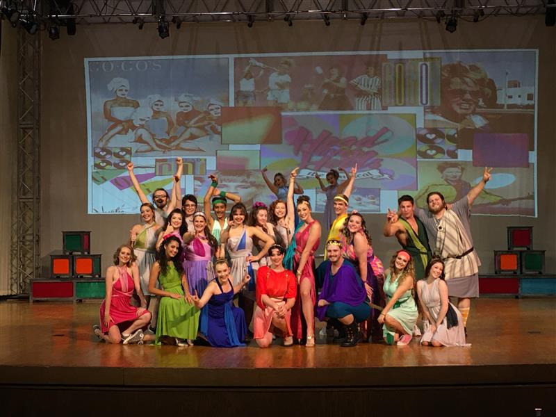 #HappyBirthday to Go-Go #BelindaCarlisle and Natalie, our Mopsa, from the cast of Head Over Heels at Nebraska Wesleyan in Lincoln.  We open on Thursday. Belinda, wish you could be here! #nwutheatre #headoverheels #gogos