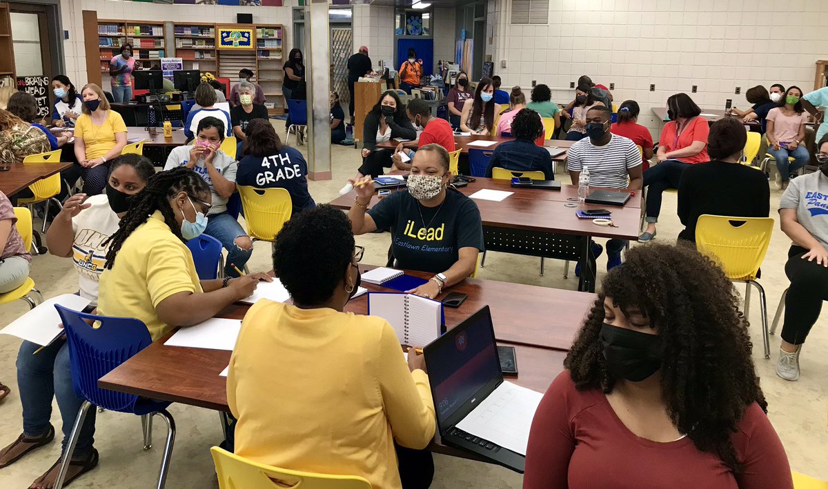 eaepanthers's tweet photo. Thankful to have this group back together again!  Always so grateful for their support of each other and our Ss! @ABSSPublic @ncpublicschools https://t.co/EGCofvFVbY
