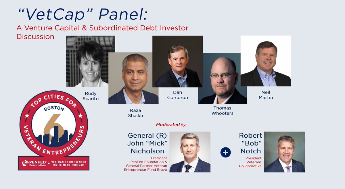 NEVCC2018's tweet photo. I'm looking forward to joining @Vetrn_org at the "VetCap" Investor Panel, Wednesday, August 25th - if you haven't registered it is not too late!  

Register Now: https://t.co/L6xmDhOYXu https://t.co/TjsKalLyBu