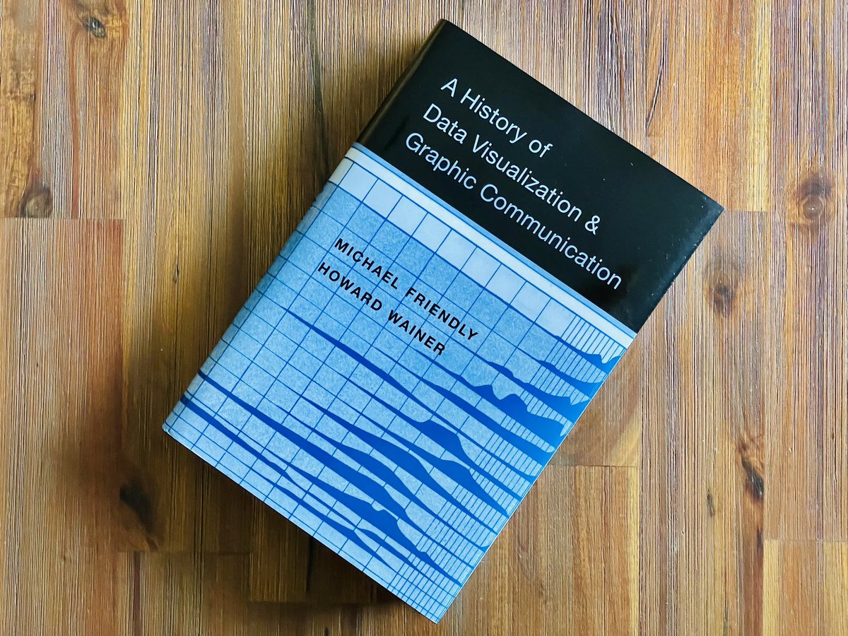 Look what just arrived! And, a first printing no less. Thank you <a href="/datavisFriendly/">Michael Friendly @datavisfriendly.bsky.social</a> and Howard Wainer for writing the latest addition to my #DataVisualization library. Certainly looking forward to discovering new gems to share with my next <a href="/UWContinuum/">UW Continuum College</a> Data Vis 310 cohort!