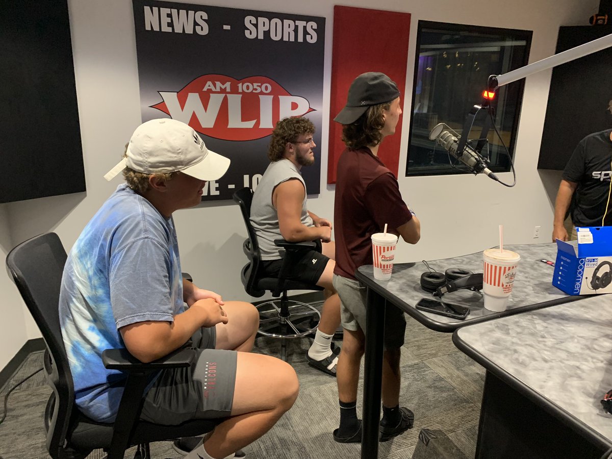 Thank you to Paul Clark and <a href="/am1050wlip/">AM 1050 WLIP</a> for having the Falcons on the air tonight. Can’t wait to come back again!