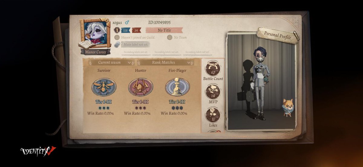 wonhotfr's tweet photo. I'm playing Identity V. Fancy a game? https://t.co/wQm1VkPpMj