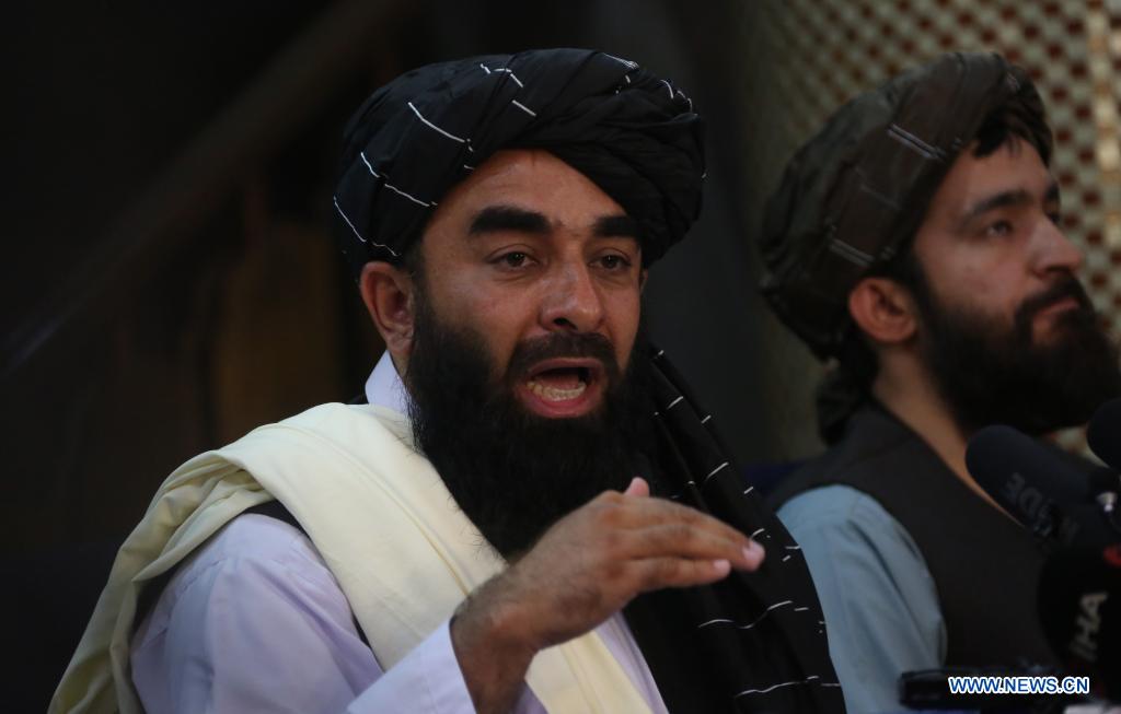 CGTNFrancais's tweet photo. Les #talibans ne veulent pas avoir d'ennemis internes ou externes, et ont l'intention de former un gouvernement inclusif en #Afghanistan, a déclaré mardi un porte-parole des talibans. https://t.co/KPG7fDnLPl