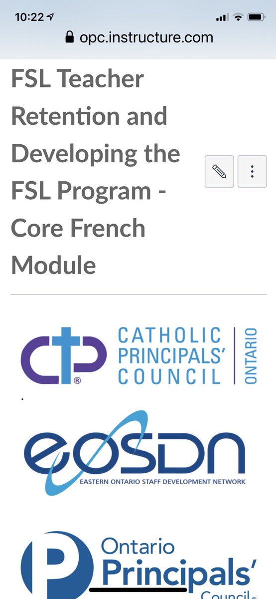 Thank you to all <a href="/CPCOofficial/">CPCO</a> <a href="/OPCouncil/">Ontario Principals' Council</a>  <a href="/eostaffdevnet/">EOSDN</a> who participated in tonight’s webinar! @Bowlkar and I are delighted to be working with your on this 5 hour module over the next two weeks. FSL Teacher Retention and Developing the FSL Program - Core French Module
