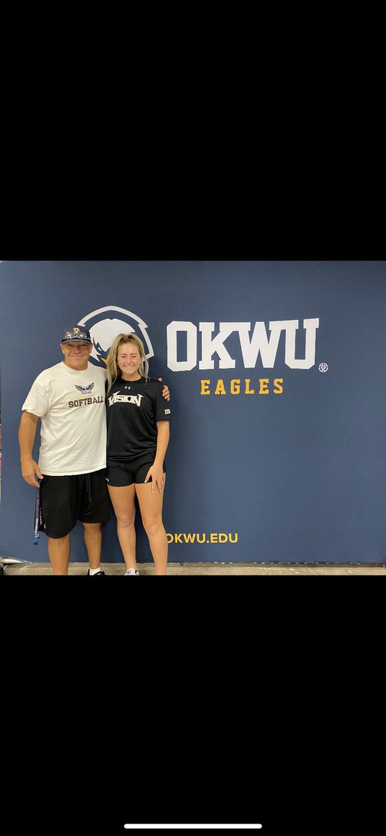 Had a great visit today at OKWU today, such a beautiful campus. Thank you to the staff that was very helpful and thank you to coach <a href="/ShawnWoods22/">Shawn Woods</a>. <a href="/OKWUeagles_SB/">OKWU Softball</a>