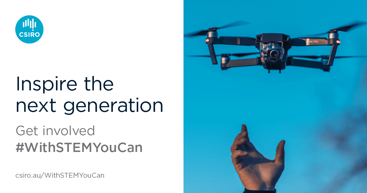 CSIRO's tweet photo. Want to inspire the next generation of game-changers? Share your career success with us! 

Share your greatest, most interesting, or unique career achievement using the hashtags #WithSTEMYouCan #GenerationSTEM and tag us.

Instructions and more info: https://t.co/urhavmpZq9 https://t.co/eB64oNdGLs
