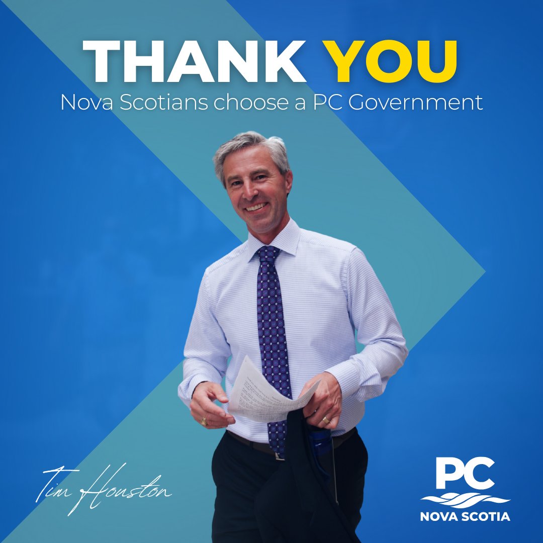 nspc's tweet image. Nova Scotians have made a clear choice. You have put your trust in us and we are ready to lead and deliver change for our province. 

Thank you Nova Scotia!

#nspoli #nsvotes #nselxn41