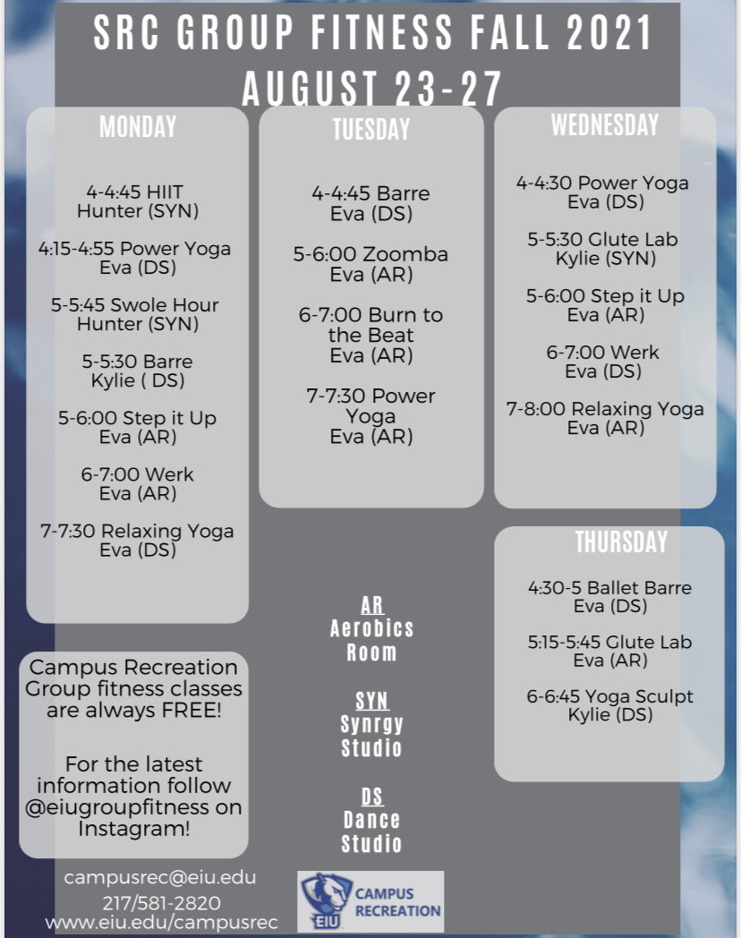 EIU Campus Rec tweet media