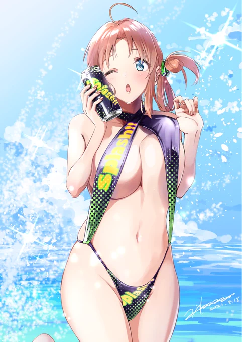 エナドリPR水着! 