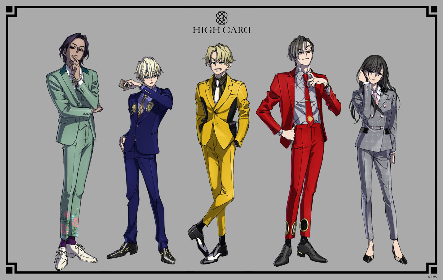 HIGH CARD キャラクター設定まとめ / X