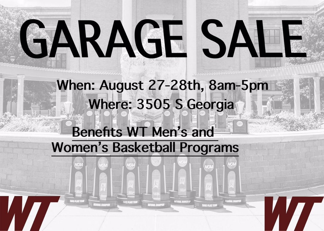 coachjoshprock's tweet photo. Looking forward to hosting this garage sale if you are in the Amarillo area we would love to have you https://t.co/snA2fbuYVr