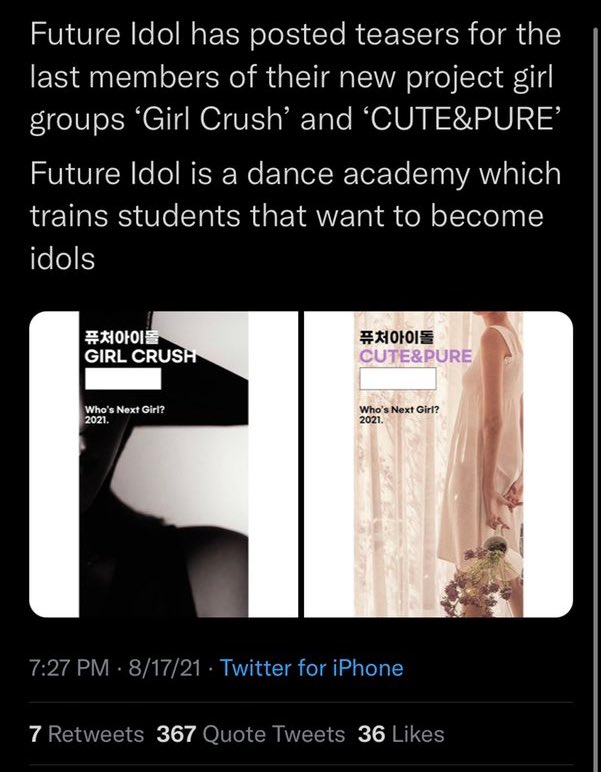 TokkiNeukdae's tweet photo. ok, but it's really funny for me that for the gg version, they have 'girl crush' and 'cute&amp;pure' but on the other hand it's just 'boy idol' 😂 https://t.co/A6yTqLY8l3