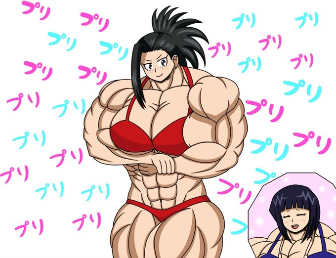 筋肉女のtwitterイラスト検索結果