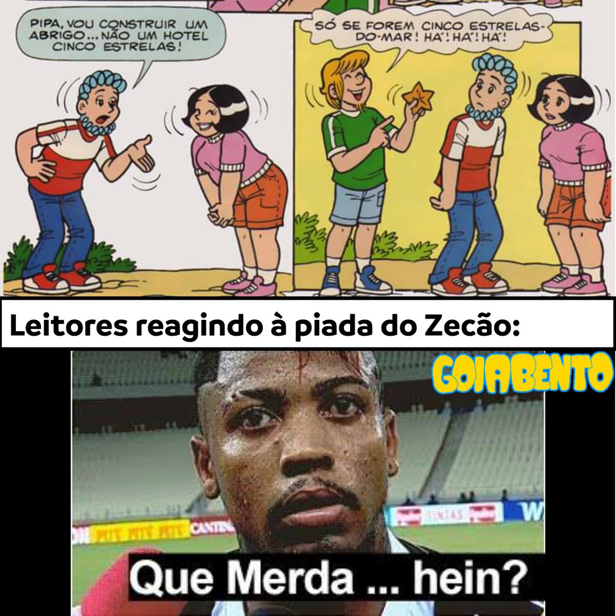 GoiabentoCBM's tweet photo. Sim, Zecão, eu adorei sua piada
.
.
Revista Tina e os Caçadores de Enigmas
.
.
#GoiaBento https://t.co/zjsxUHqrDZ