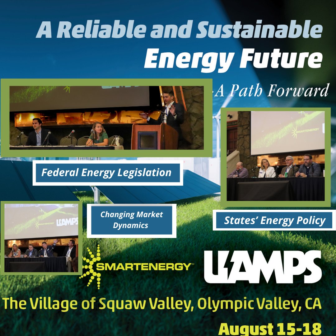 UAMPS_'s tweet photo. Tuesday’s speakers and panels made for great conversations! Thank you again to those presenting and to those attending the UAMPS 26th Annual Member Conference. We hope to see you again next year!
#UAMPSenergy #UAMPS #SmartEnergy #UAMPSmembers #MemberConference #PublicPower https://t.co/uHtTYatzOB