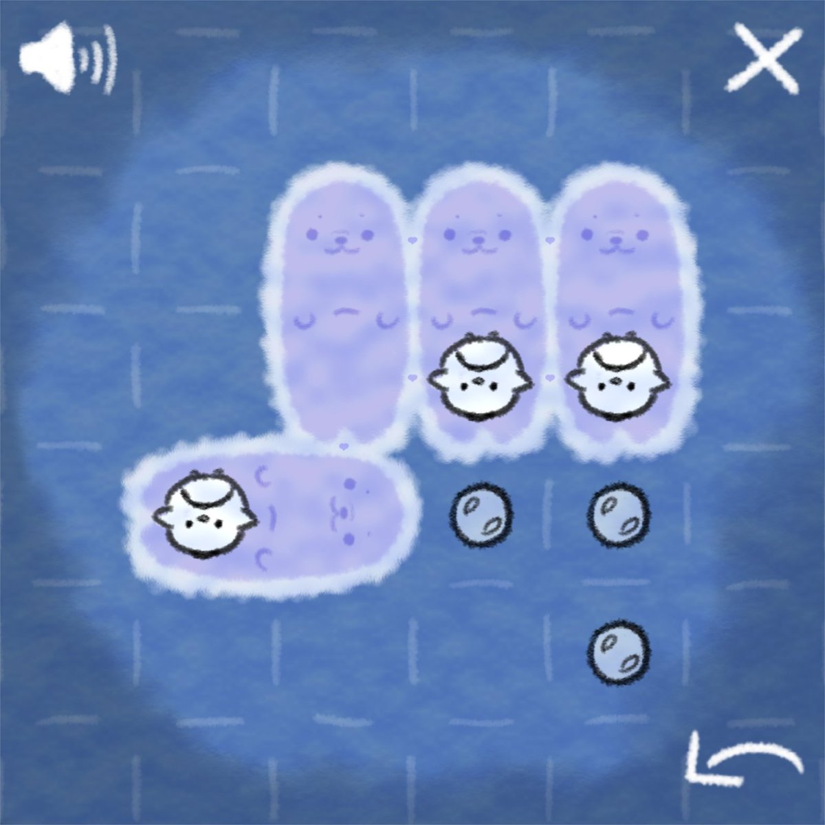 Just Chillin. #SuperSealsFloat #puzzles #gamedev #2dart #2danimation #indiegame 

superseal.studio