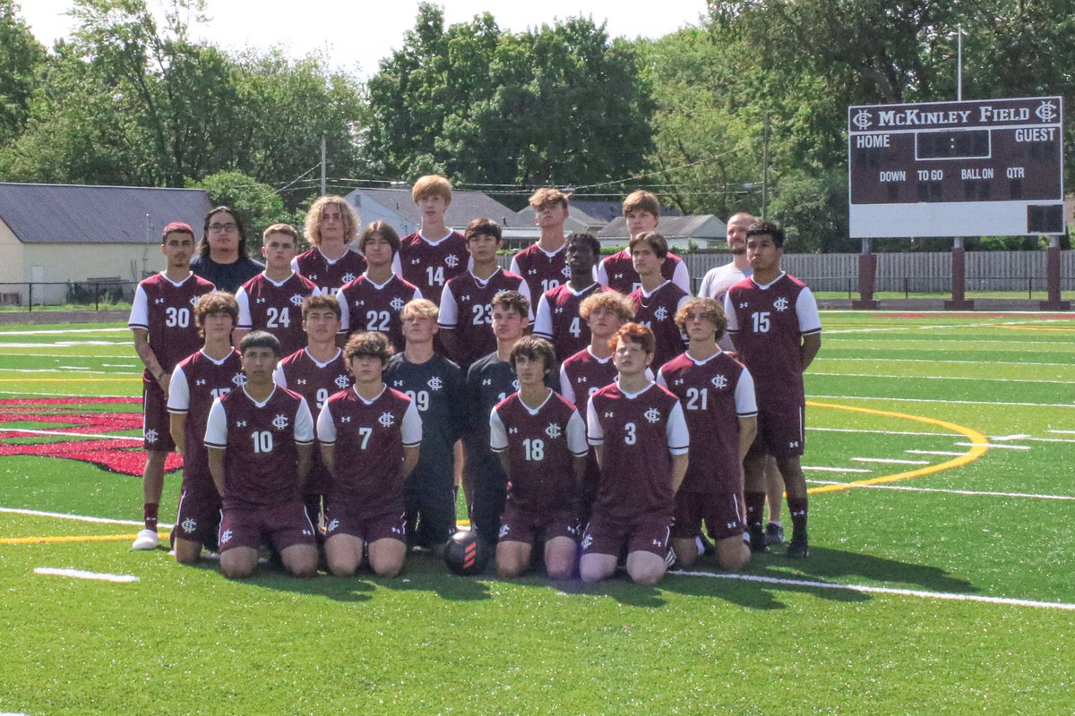 CHSMensFutbol's tweet photo. New profile pic: Your 2021 Maroons varsity. Six days to kickoff. Let’s go! https://t.co/iqBXse0P7i