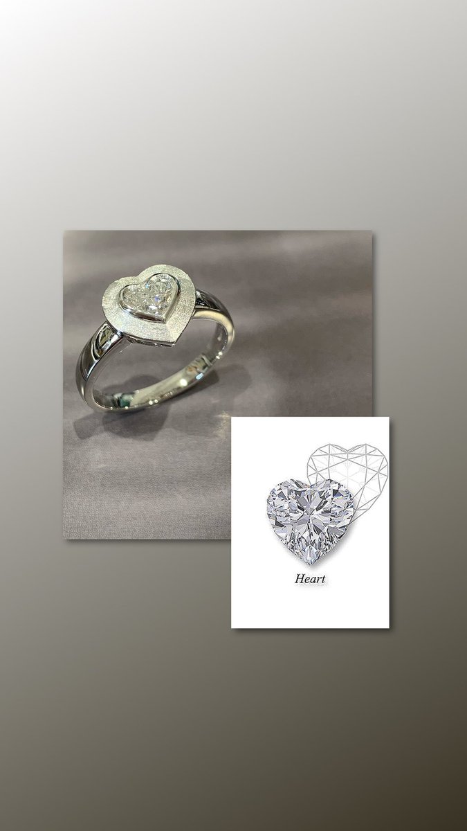 tsjewellers's tweet photo. Platinum Heart Shaped Diamond ring.
A CAD generated ring, designed to fit the chosen diamond perfectly.
All in all, heart diamonds have a better chance of retaining their value over time versus other shapes, making it a solid investment. #diamondring #jewellerbse #localjeweller https://t.co/WTRm6UOXEw