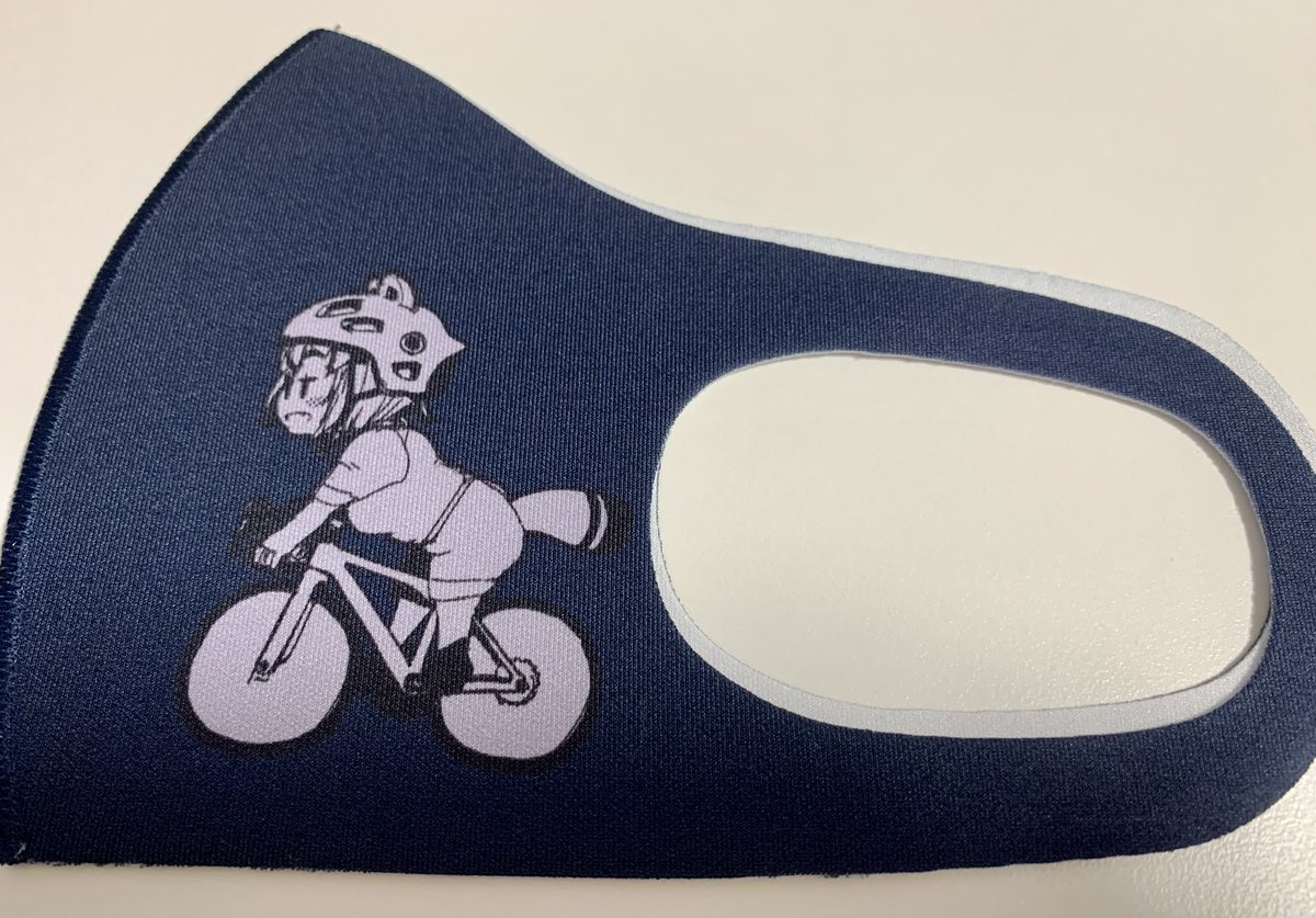 大峠さんマスクのサンプルが届きました🌟キレイにプリントされています💛 #大峠さん 
