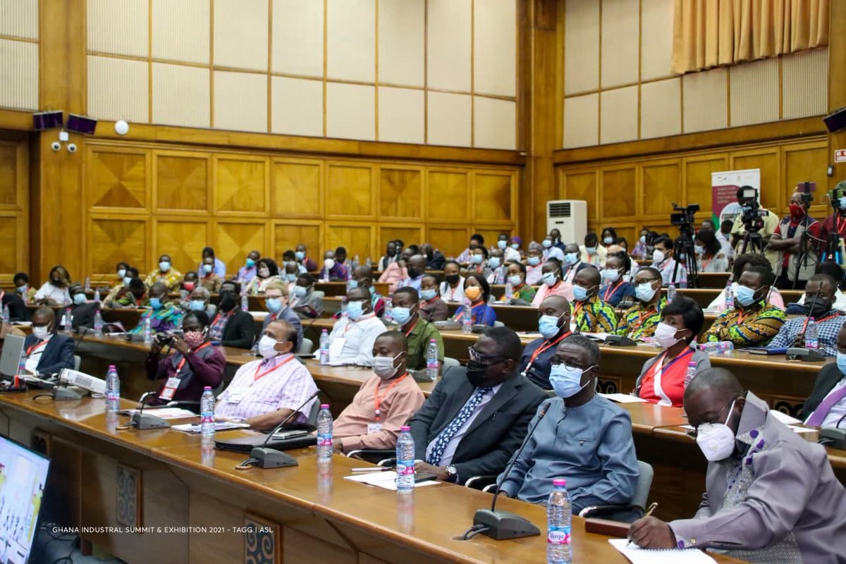 ASLghana's tweet photo. AGI’s 2021 Ghana Industrial Summit and Exhibition started yesterday at the AICC and ASL is representing live! Do pass through if you are in the area and meet our team!! We are ready to answer all your queries.
In the meantime, here are some scenes from yesterday’s event! https://t.co/sCG7oP7QFn