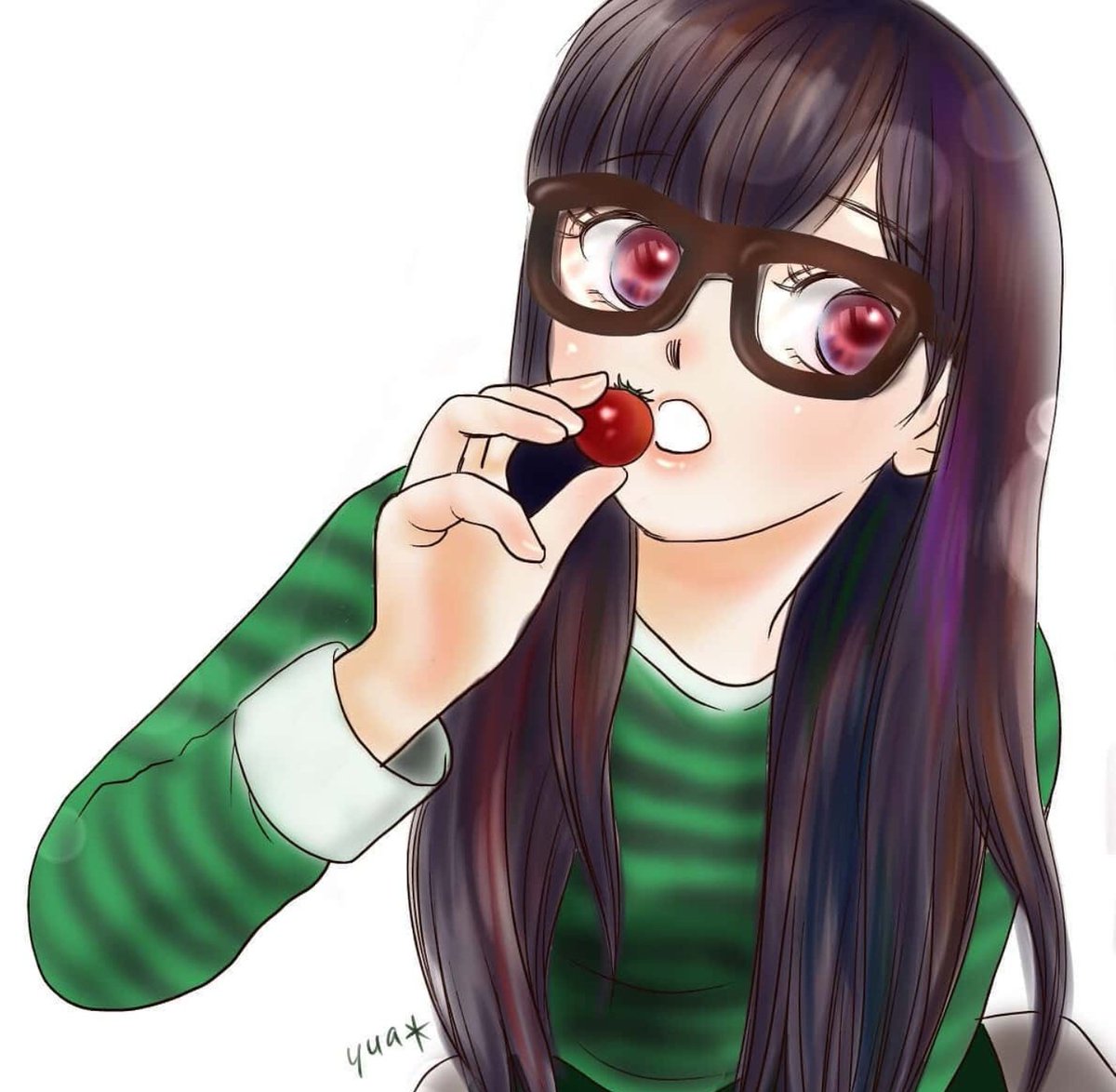 yua_nyachan's tweet photo. こちらも遅くなってすみません💦
#ArtistTrain
吸い込まれそうな、美しい瞳を描かれる青羽根さんからバトンをいただきました❤️ありがとうございます💕
女の子ばかり描いてます。水彩の絵墨にハマっていて、デジタルはメディバンでしたが少しずつクリスタの練習をはじめます✨
バトンは↓続きへ… https://t.co/slAPPJsO3e