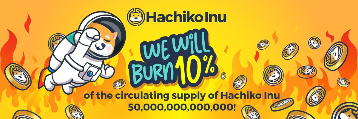 HachikoInu1's tweet image. We are announcing one of THE BIGGEST token burning in the history of crypto. We will burn 10 % of circulating supply on the 25 th of August! $Inu

Contract ID: 0xf32aa187d5bc16a2c02a6afb7df1459d0d107574