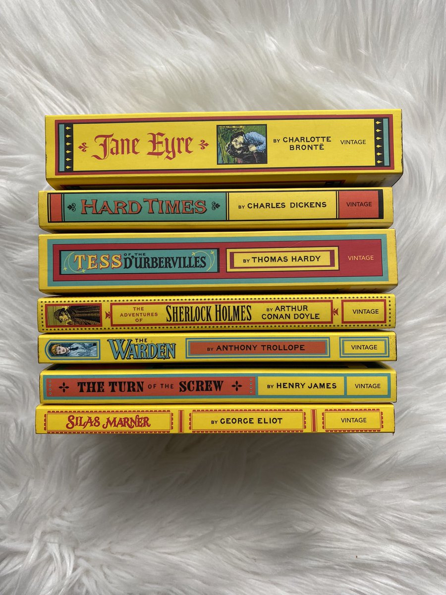 UmutSida's tweet photo. Hi folks! I’m selling some of my book collections. Here’s one, WH Smith 225th year anniversary set. Out of print, rare find. Brand new condition. I have 2 sets, 70 gbp+p&amp;p. DM me if you’re interested. More details below. #books #booksale #Classics https://t.co/LkDskYuMaF