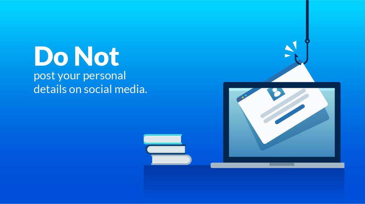 payitwallet's tweet photo. Fraudsters use social media too! Prevent yourself from being scammed and donโt post your personal details on your social media profiles๐ฑ Protect yourself and letโs #fightfraudtogether ๐ค๐ปย
#payit #digitalbanking #digitalwallet #fraud #scam #scammer #bewareofscams #scamactivity https://t.co/Q7cVrMBgiC