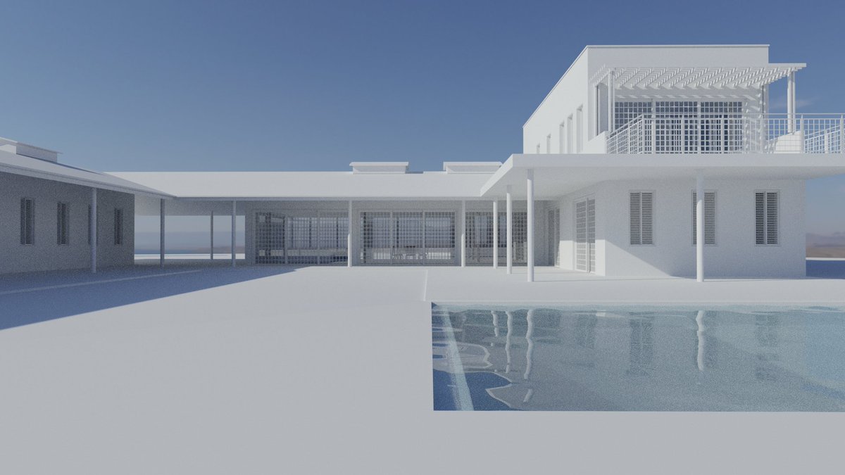 Day or night? These white cards of a project in Barbados have us dreaming about holidays in the sun 

#architecture #brighton
#renovation #architect #design #inspiration