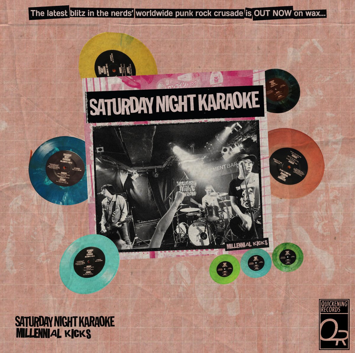 TELAH BEREDAR MILLENNIAL KICKS DALAM FORMAT PIRINGAN 7"!

Solid/transparent color vinyl: Rp. 160.000
Splatter random color vinyl (limited to 9 copies!): Rp. 200.000

Dapatkan sekarang di:
Quickening Bandung (087880167274) &amp; Jakarta (0816243629)

💙💙💙