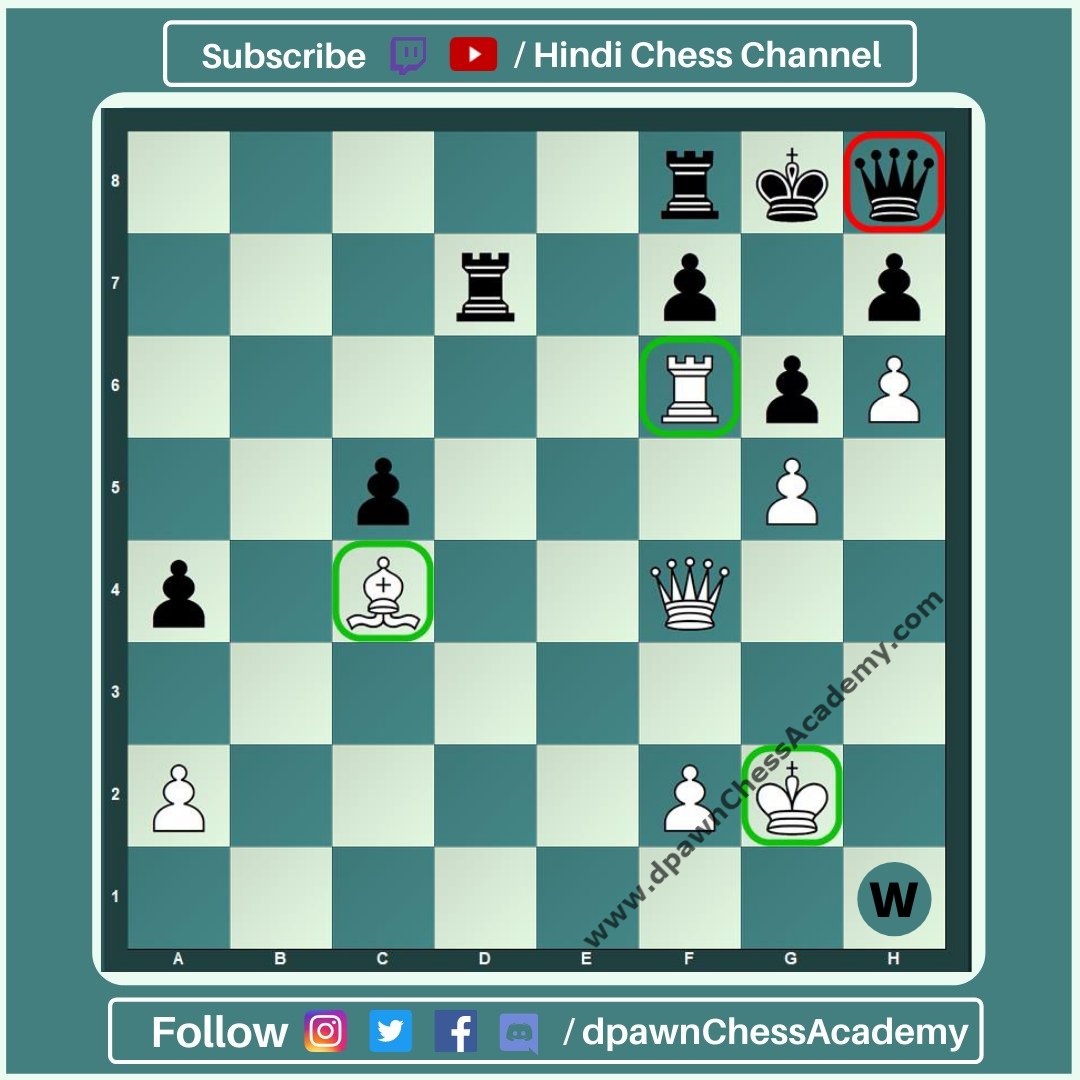 dpawnchess's tweet photo. #47
Find the Best move For White
AlphaZero vs Stockfish
#whitetoplay #chesstactics
#TacticsGyan #Chessforkidz #dpawn #dpawnStars #ChessTricks #Chessmoves
#ChessPositions #ChessPuzzles #Tactics
#dpawnChessAcademy #PuzzleRush #Chess #ChessTactic
@HindiChess @pawandodeja https://t.co/HvzjSYbp4G