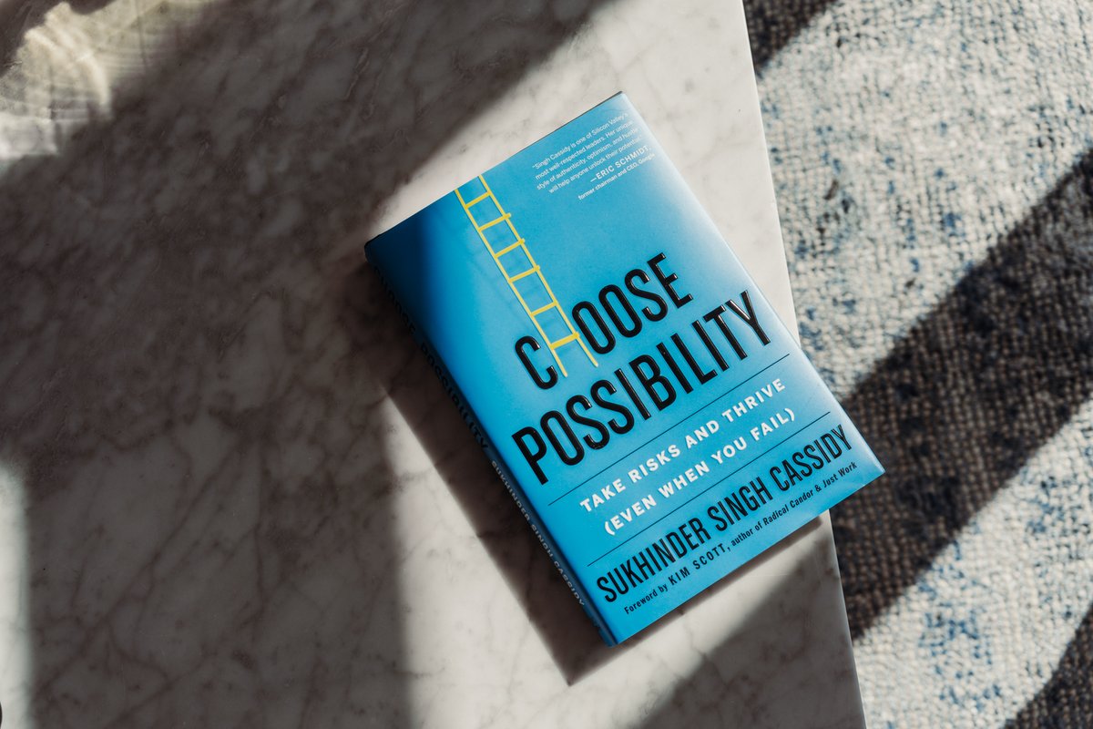 Excited to share @SukhinderSingh’s extraordinary new book #ChoosePossibility featuring inspiring risk-taking stories has been launched. Happy to have contributed to it. Do pick up a copy!